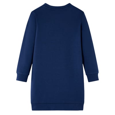 vidaXL - Kinderjurk - 116 - marineblauw
