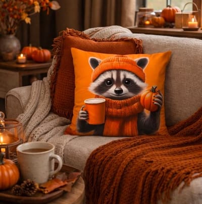 Cozy Autumn Friends Collection Kussenhoes - 45x45 cm