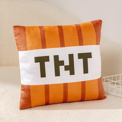 Minecraft Perifere Vierkante Kussens Gazon Pluche Kussen Opbergdoos Cadeau Speelgoed 30cm