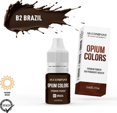 ASCompany Opium Colors B2 Brazil 6 ml – Brow Pigment