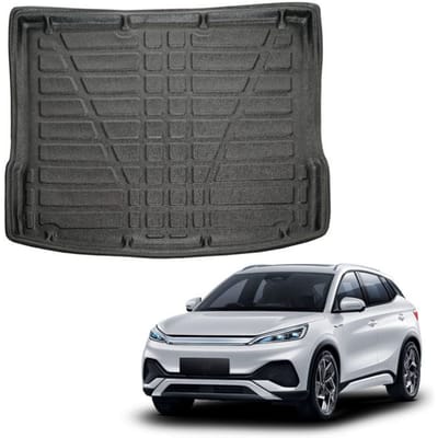 Kofferbakmat op maat - SCOUTT - BYD Atto 3 (Sinds 2024) - Vloer - Bovenrand - Antislip TPE