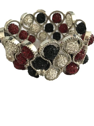 Petra's Sieradenwereld - Armband infinity met shamballa kralen (19)