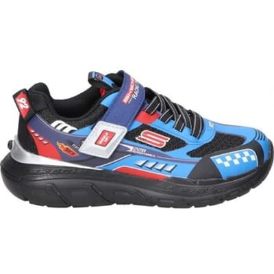 Skechers SKECH TRACKS Tracking sneakers voor jongens 402303L blauw/rood