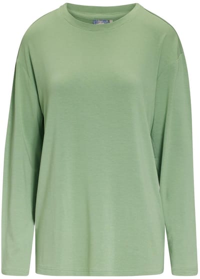 Essenza Denna Uni Top Lange Mouw Basil green - L