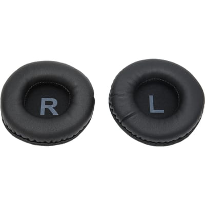Vervangende Oorkussens Kussenhoes Universeel 80mm Rond Hoofdtelefoon Headset Accessoires black
