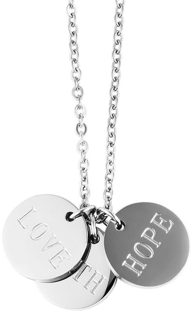 AKZENT Akzent dames ketting met hanger Jelica, zilverkleurig, duurzaam