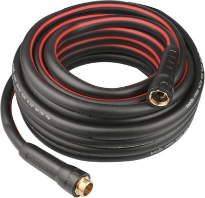 Hybride Tuinslang 5/8 IN. x 50 FT - Lichtgewicht en Flexibel met Draaibare Handgreep