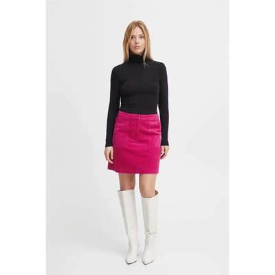 b.young BYDISUNE SKIRT - Very Berry Pink