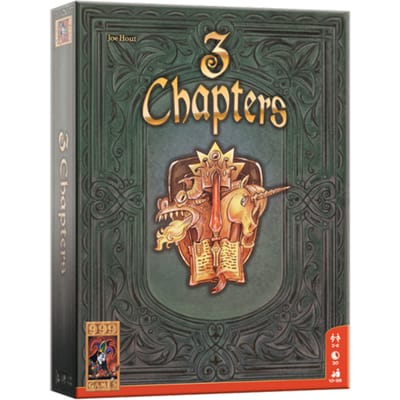 999 Games - 3 Chapters - Kaartspel - Origineel en Uitdagend Slagenspel - Easy to learn, hard to master! -Klein cadeautje