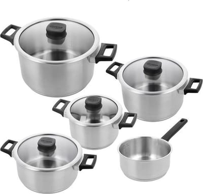 Demeyere Comfort 3 Potten- en pannenset, 5-delig