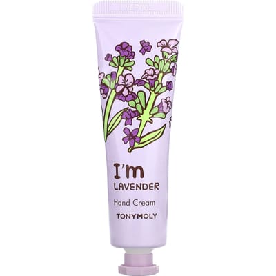 Ik ben Lavendel Handcrème, 30 ml(1,01 fl oz) white