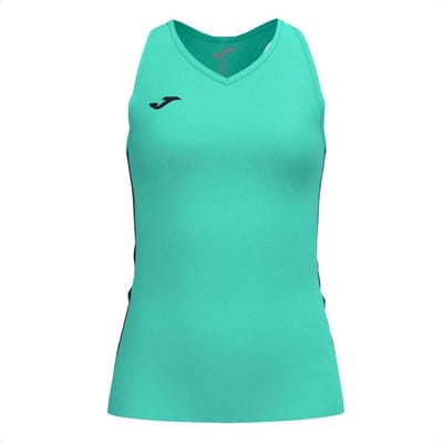 Joma Olimpiada Mouwloos T-shirt Groen 2XL Vrouw