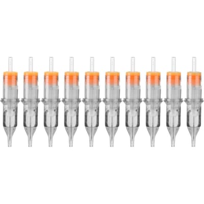 10 stuks Wegwerp RS Serie Cartridge Naalden Wenkbrauw Tattoo Microblading Naald 7RS