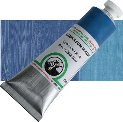 Oil paint Old Holland 40ml – 039 Cerulean Blue