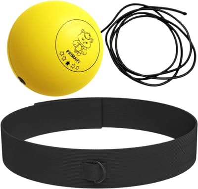 Boksen Reflex Bal - Trainingstool - Reactie Verbeteren - PU Schuim Materiaal - Set van 3 ballen - Geel