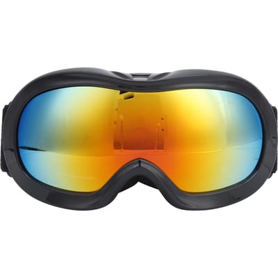 Kinderski Snowboardbril Dubbellaagse Lenzen Anti-condens UV-bescherming Sneeuwbril(Wit )