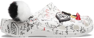 Crocs Classic Cruella Clog Wit Maat 39/40 M7W9
