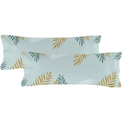 Set van 2 kussenslopen Foliage Mint | Blanc
