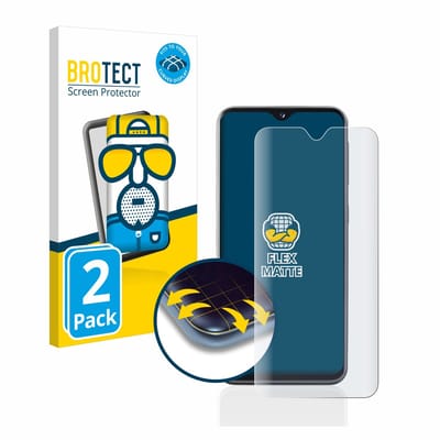 BROTECT - Screenprotector voor Samsung Galaxy A20e - Folie Beschermfolie matte volledig dekking 2 Stuks