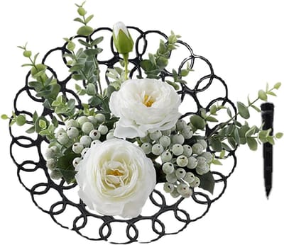 Bloemenschikgereedschap - Bloemarrangeur - Bloemstukken Maken - Geleidingsringen - 1 Stuk - Transparant