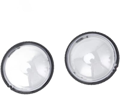 Dailygoods - Lensbeschermer - Dubbele Plastic Lensbeschermers - Anti-kras - Robuuste bescherming - Ideaal voor actiecamera's
