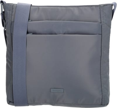 Beagles Duomo Schoudertas - Crossbody - Veiligheidsrits - Safety Zipper - Praktische Indeling - Verstelbare Schouderband - Jeansblauw