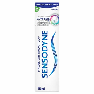 Sensodyne - Tandpasta - Complete Protection - Advanced Whitening - 75ml x 3