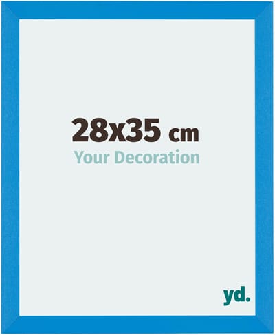 Your Decoration - Fotolijst 28x35 cm - MDF - Helder Blauw - Mura