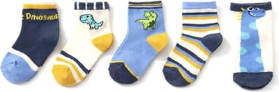 5 paar New born Baby sokken - Set babysokjes - 0-6 maanden - Multipack - Kraamcadeau voor Jongen of Meisje - Babyshower Cadeau - Kraammand