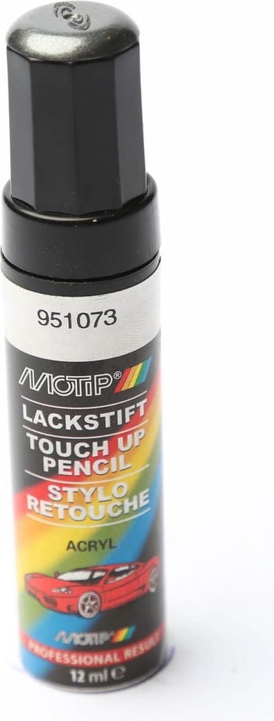 Motip 951073 - Auto lakstift - Grijs Metallic - 12 ml