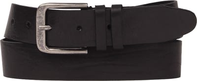Presly & Sun Heren - Leren riem - Zwart - 85cm