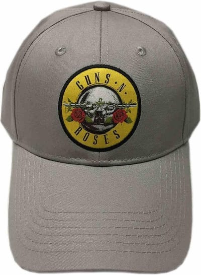 Guns N' Roses - Circle Logo Baseball pet - Grijs