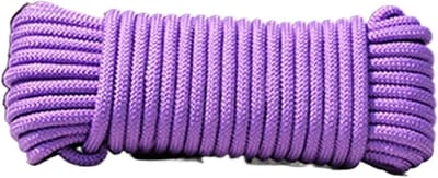 Gevlochten Touw - Sterk Koord - Waslijn Ophangen - Duurzaam Nylon Materiaal - 20 Meter - Diverse Kleuren