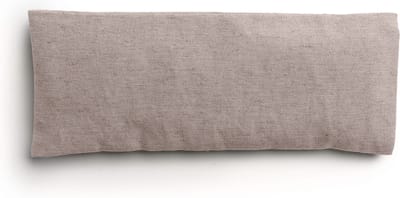 Ontspannend oogkussen taupe | ZONDER LAVENDEL | 100% ecologisch | handgemaakt in NL | vulling 150g biologisch lijnzaad | perfect voor Yoga | Meditatie | Yoga Nidra | Ontspanning | afneembare en wasbare eco linnen hoesje