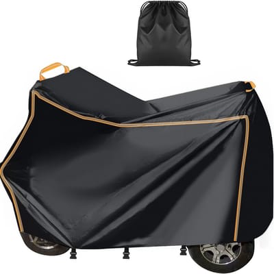 Scootmobiel Hoes - Waterdichte Scooterovertrek - 420D Oxford Mobiele Scooterovertrek - UV-Bescherming Voor Buiten - Overtrek Voor Elektrische Scooter - Met Winddichte Strip Voor De Meeste Scootmobielen - (144 * 99 * 68 Cm)