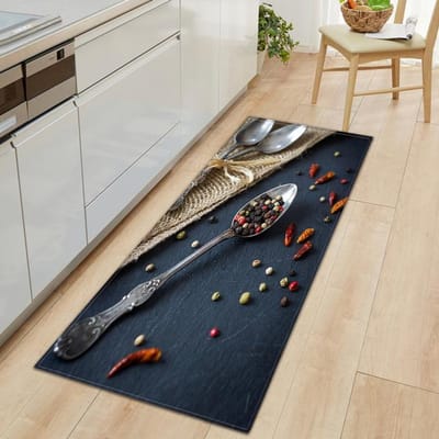 Moderne keukentapijt vloer antislip gang veranda tapijt entree deurmat woonkamer hoofdeinde deurmat keuken decor vloermat 50x80cm