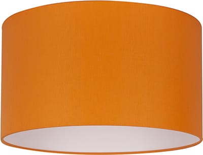 Uniqq Lampenkap stoffen oranje Ø 30 cm – 20 cm hoog