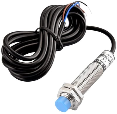 Jhubersproducts - Capacitieve Nabijheidssensor - 12mm - Normaal Open - 1-5mm Detectie - 10-30VDC 200mA - Voor Automatische Besturing