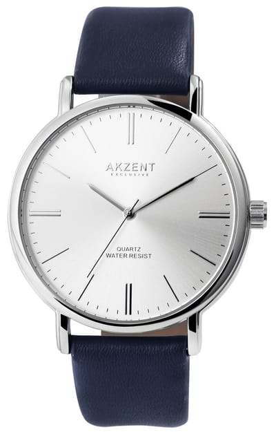AKZENT Herenhorloge van imitatieleer Iyad Akzent Exclusief herenhorloge met imitatieleren band