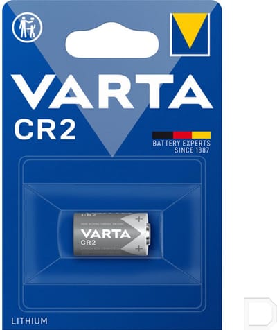 Varta 2CR5 6V Lithium blok - 10 stuks