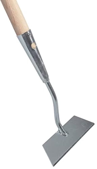 Dailygoods- Schoffel 12 cm breed werkblad - Schoffel zonder steel - Onkruidverwijderaar - Verzinkt staal - Geschikt voor lichte grondsoorten - Lange levensduur - Onkruidbestrijdingsgereedschap