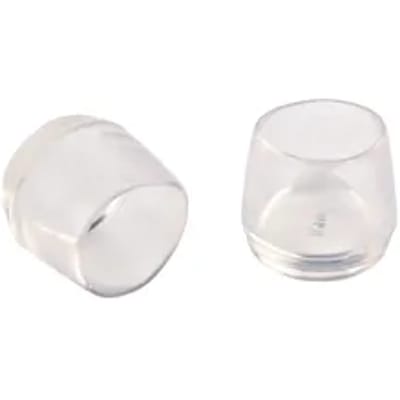 Fix-o-moll Meubeldop Soft - Beschermend Tegen Vocht En Roest - Rond Pvc Transparant - Diam. 16mm - 4 Stuks