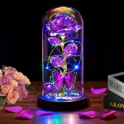 Lichtgevende Rozen Cadeau voor Moederdag en Verjaardag