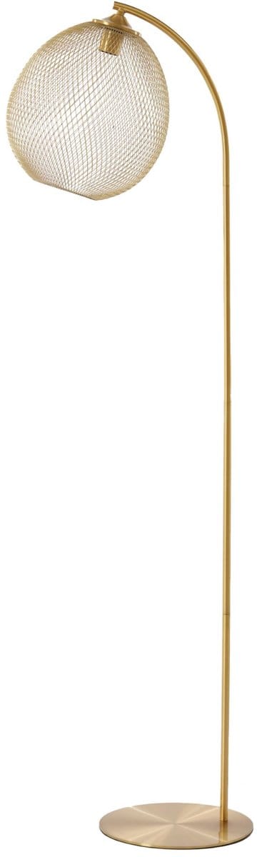 Light & Living Vloerlamp Moroc - Goud - Ø30cm - Modern - Staande lampen voor Woonkamer - Slaapkamer