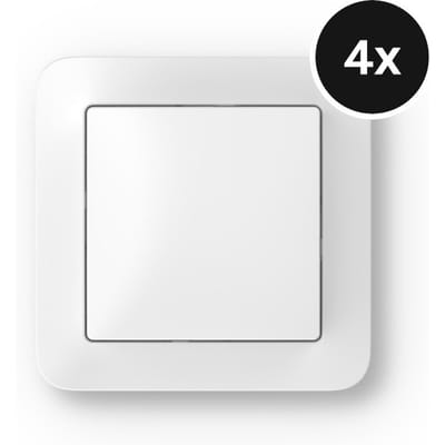 Bosch Smart Home Wandschakelaar voor slimme actuatoren (4-pack) - Wit