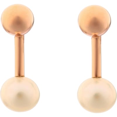 Orphelia ZO-7373/RG - Oorbel Parel - Zilver 925 Rosé - Zoetwaterparel - 2 cm
