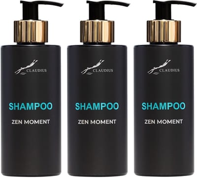 Shampoo Zen Moment 300 ml - gouden pomp - 3 stuks