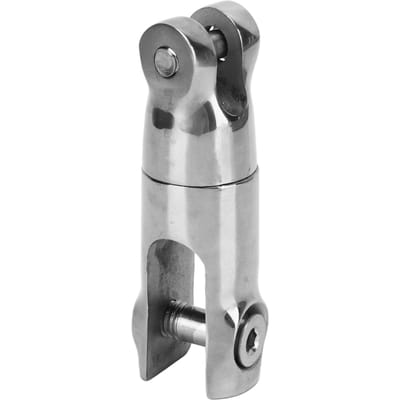 Dubbele Anker Zwenkconnector 316 Roestvrij Staal Heavy Duty Multi Directionele Afmeerconnector 3200 Lbs Capaciteit voor gray