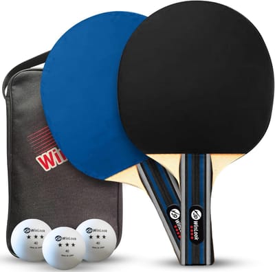Tafeltennis Set - Pingpong Rackets - Binnen En Buiten - Inclusief Koffer En Ballen - 2 Speler Set