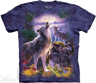 T-shirt Wolfpack Moon M